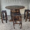bourbon barrel table
