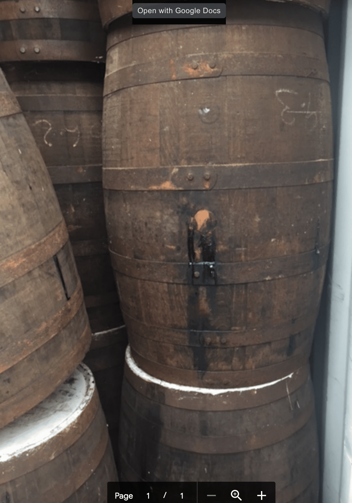 Jamaican Rum Ex-Whiskey American Oak Barrel - Image 3